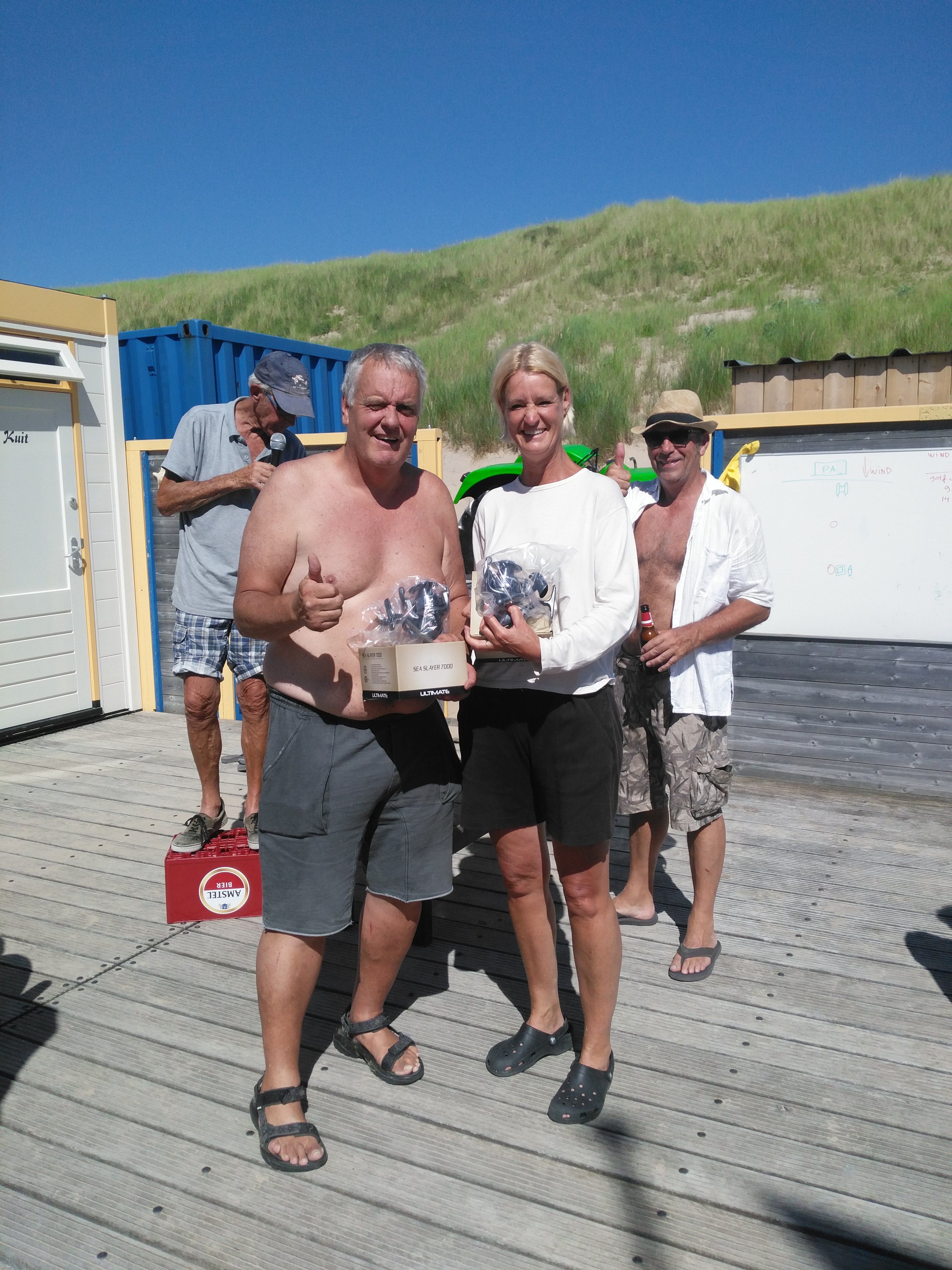 Uitslag bootviswedstrijd