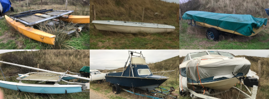 Boten zonder EG-nummer in groenstrook