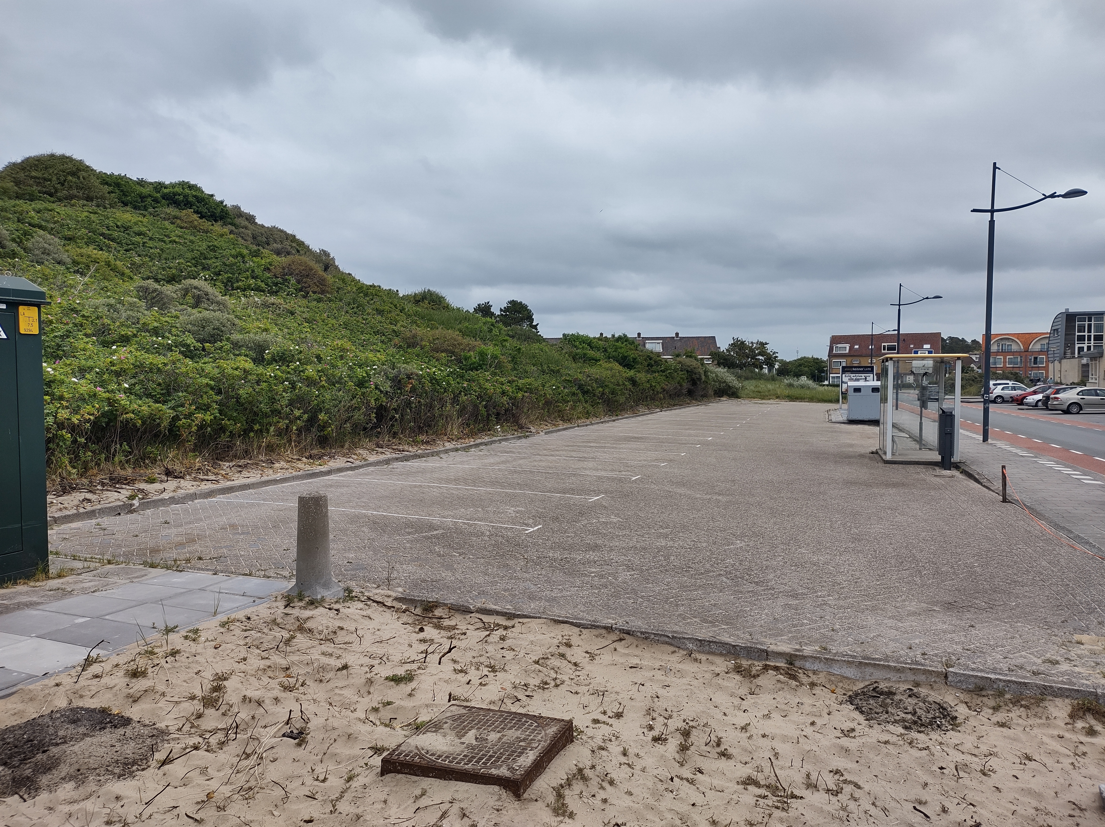 Vanaf vandaag is het terrein aan de Zeeweg weer geopend.