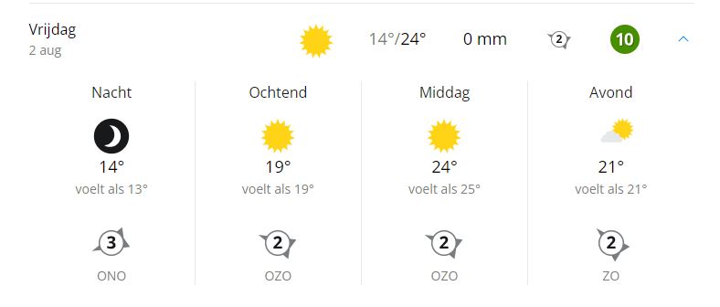 Vrijdag wordt het prachtig weer! Pop-up party met live muziek.