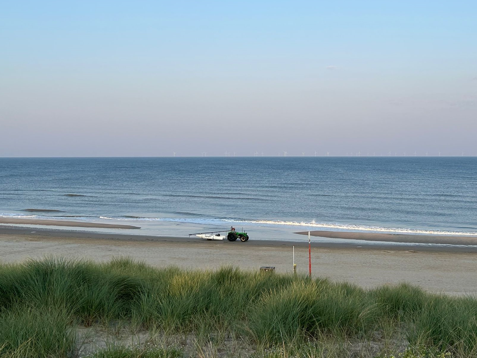 Boten van het strand