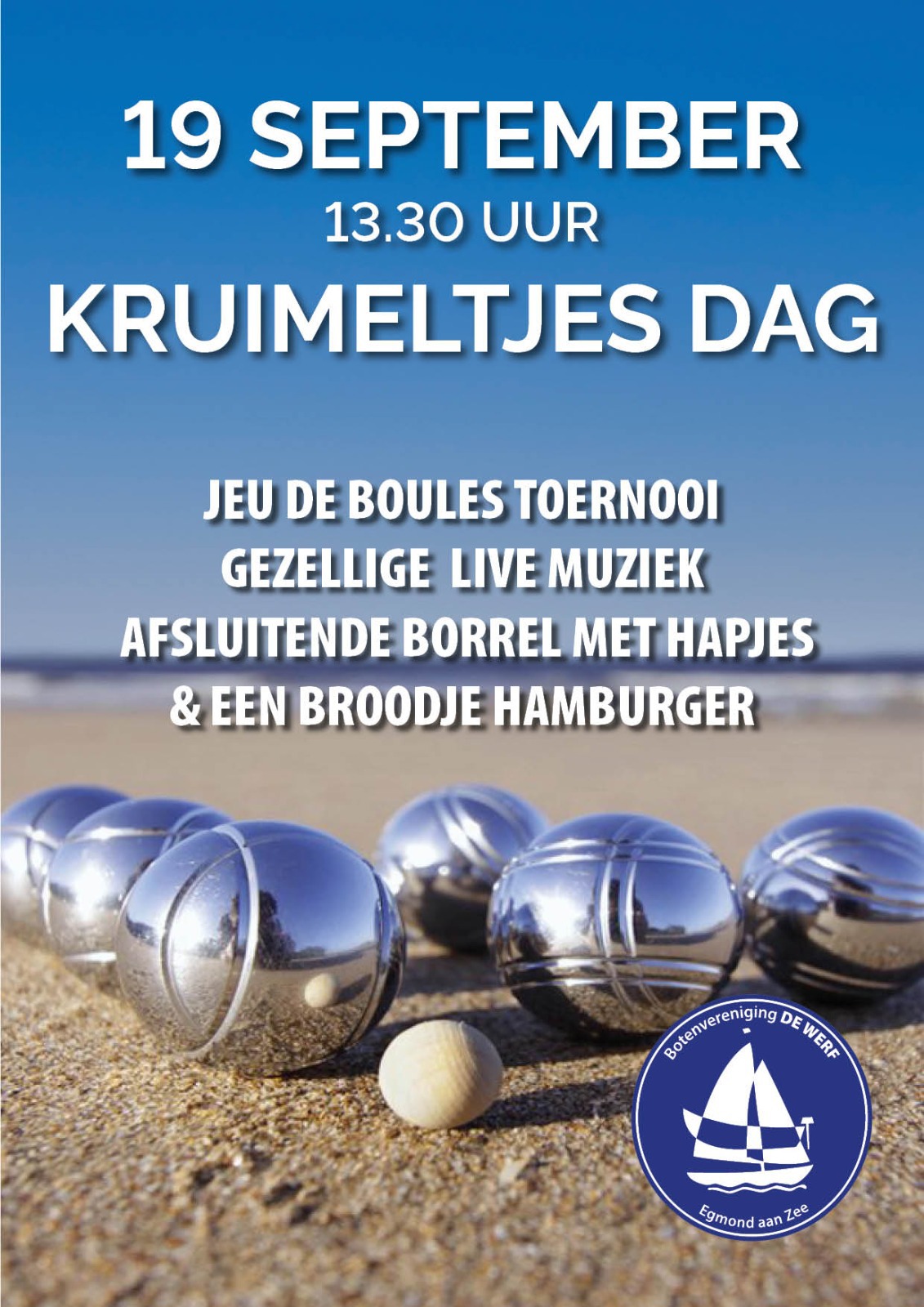 Kruimeltjesdag, zaterdag 19 september