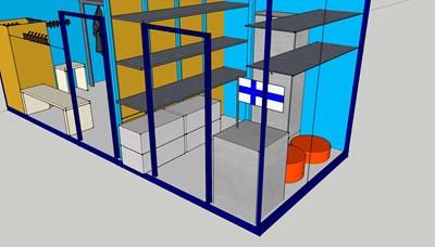 zeilcontainer binnen aanzicht 3