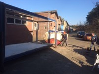 Oude container